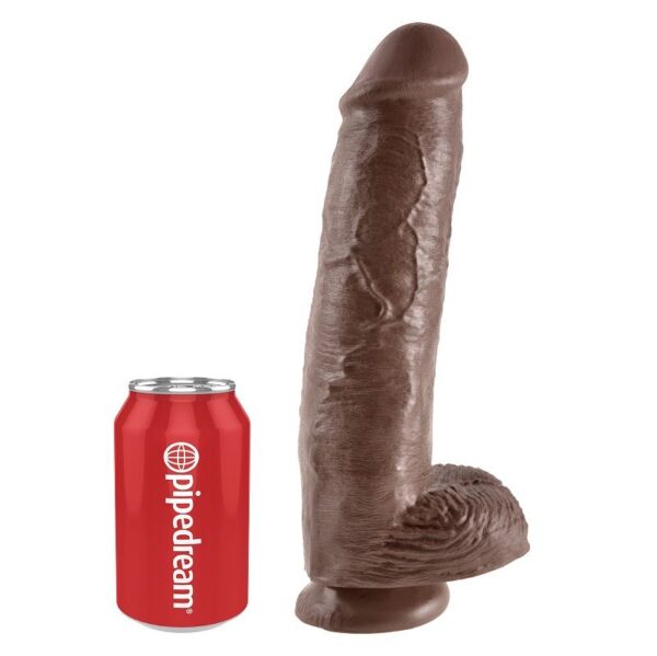 king-cock---11-pene-realistico-marron-28-cm-3