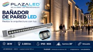 Bañador de pared LED 38W